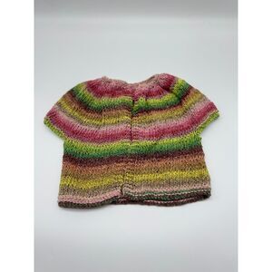 hand-knit baby cardigan
